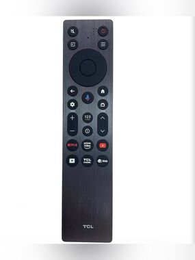 TCL Black Streaming Remote with Dedicated App Buttons